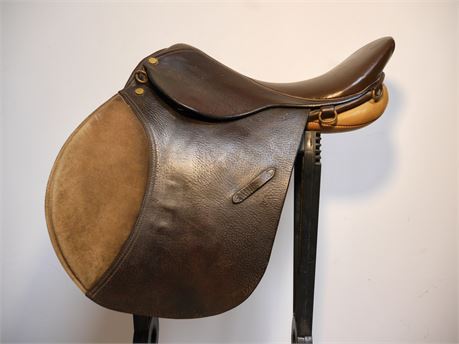 English leather pony  GP/jumping saddle